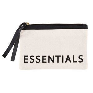 Hold Everything "ESSENTIALS" Canvas Pouch/NWT